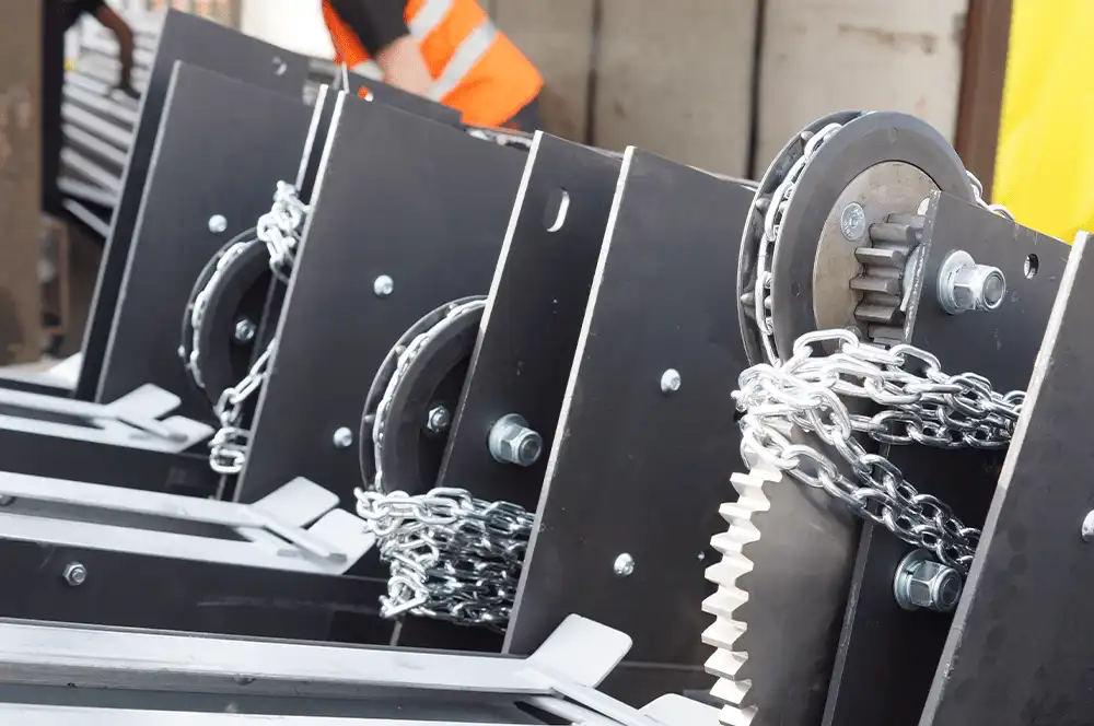 Industrial roller shutter door motors